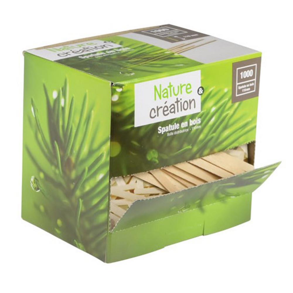 Agitateurs jetables en bois L. 11 cm - Bote de 1000