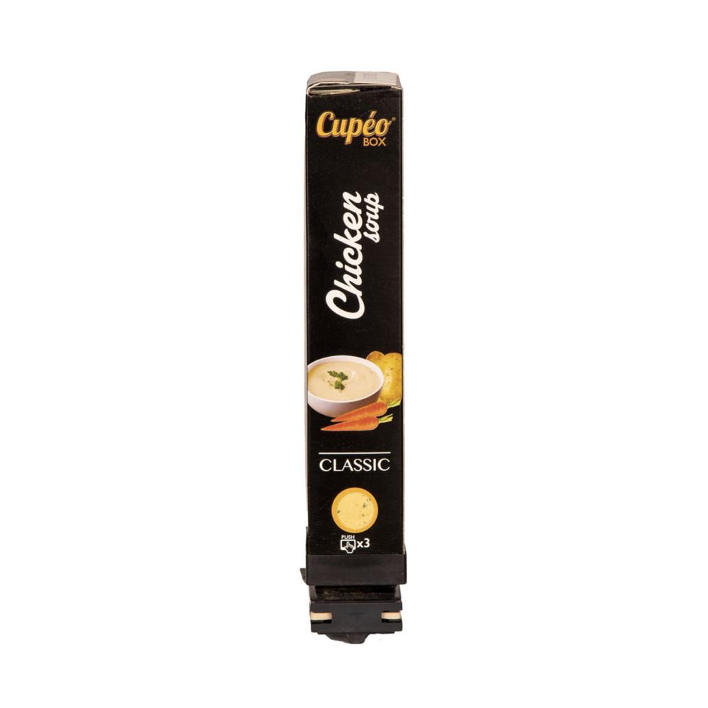 Cartouche potage poulet instantan pour distributeur boisson chaude Cupo JEDE - 70 tasses