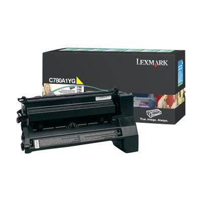 Cartouches de toner - Lexmark c780a1yg cartouche de toner 1 pice(s) original jaune