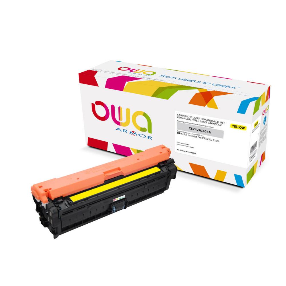 Cartouches de toner - Armor k15586ow cartouche de toner 1 pice(s) jaune