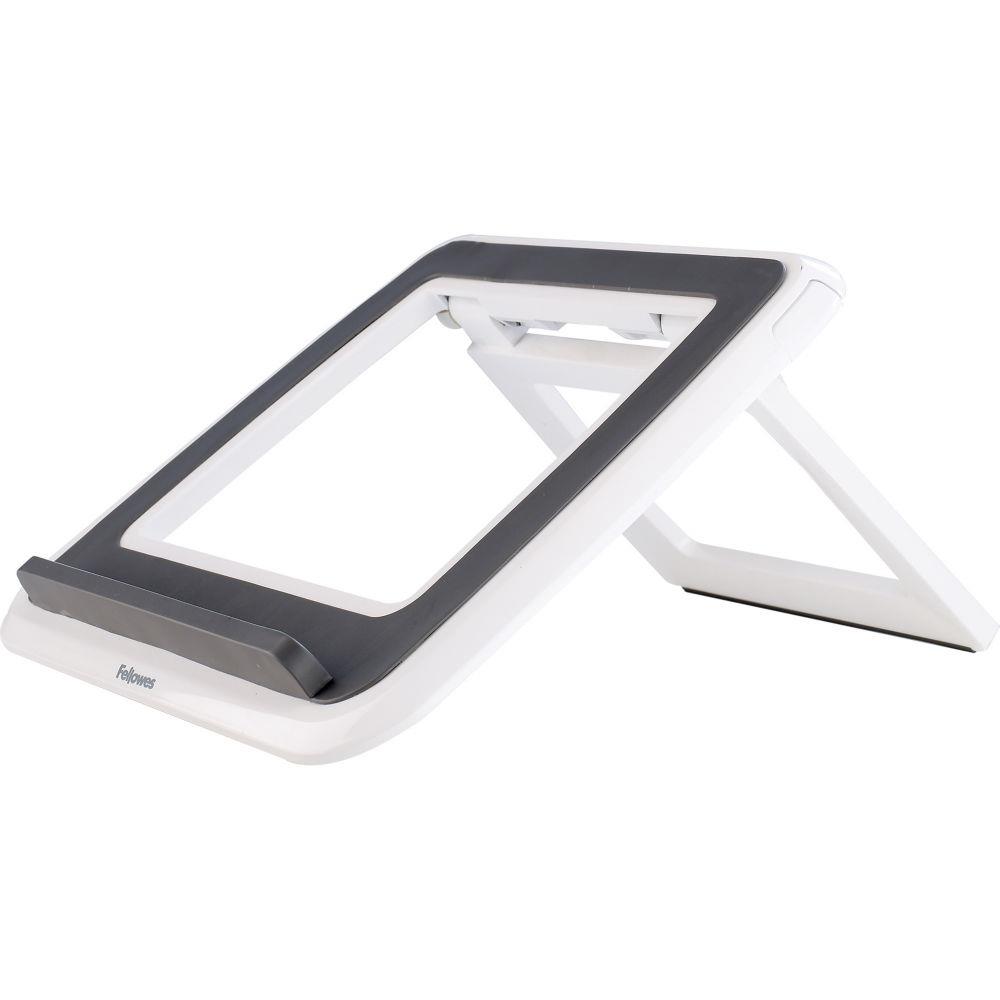 Support ordinateur portable Fellowes Quick Lift - Blanc