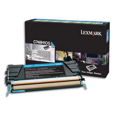 Cartouches de toner - Lexmark c748h1cg cartouche de toner 1 pice(s) original cyan