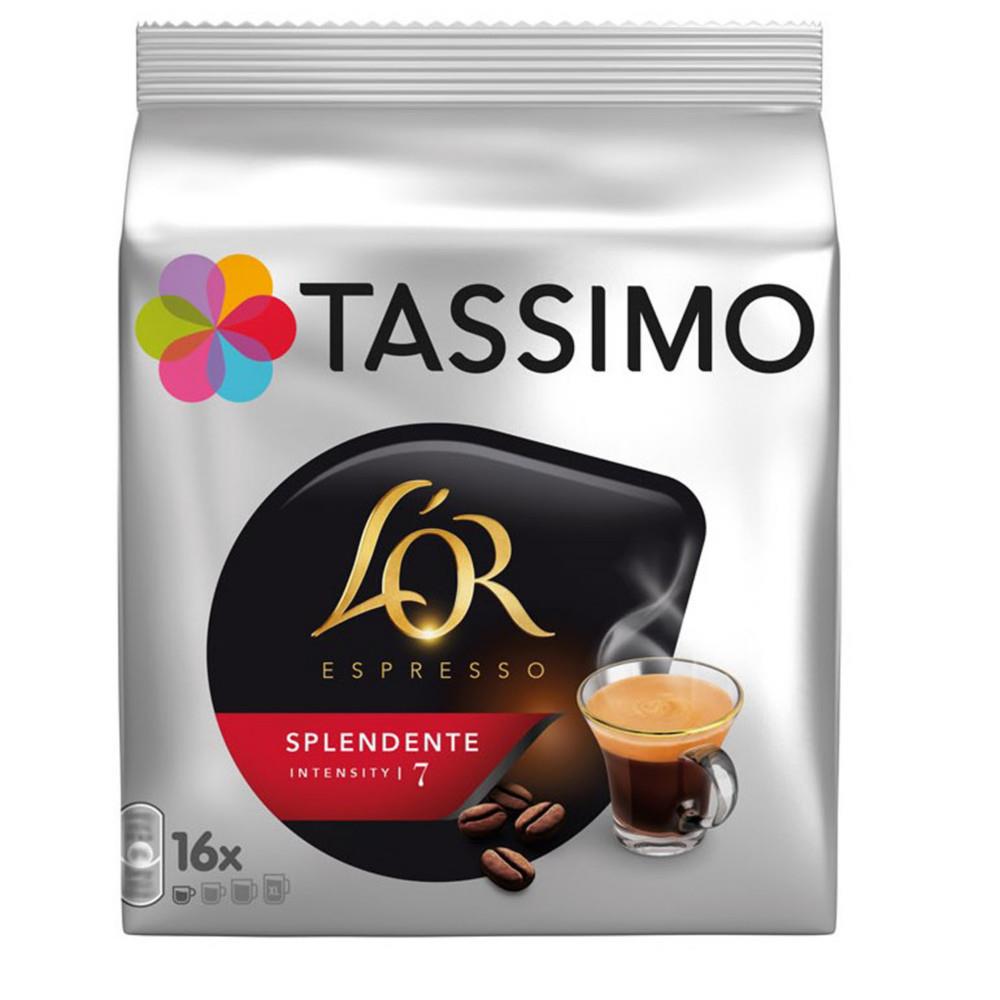 Sachet de 16 dosettes pour Tassimo caf L'Or Expresso Splendente