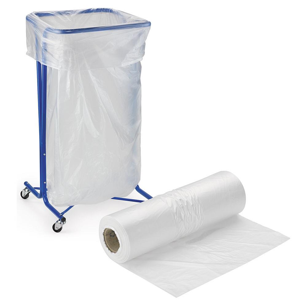 Sac poubelle grand volume - 240 L - Transparent pas cher | Welcome Office