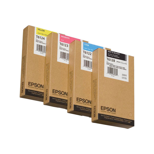 Cartouches pour imprimantes - Epson encre pigment jaune sp 7400/7450/9400/9450 (220ml)