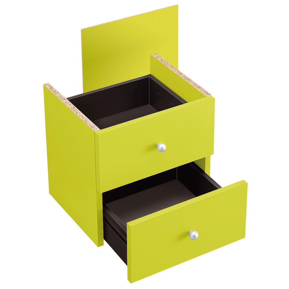 Bloc tiroirs multicases Color - vert