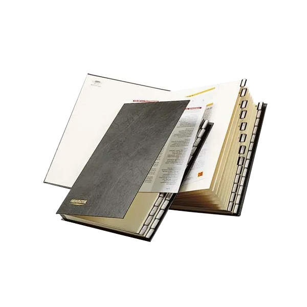 Trieur alphabtique Ordonator Exacompta - plastifi - 26 compartiments - format 25 x 33 cm - dos  soufflets