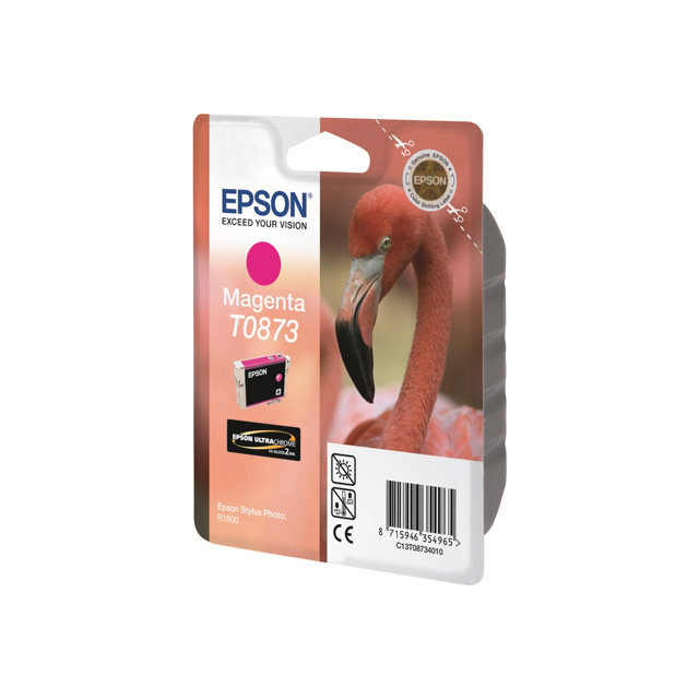 Cartouches pour imprimantes - Epson flamingo cartouche "flamant rose" - encre ultrachrome hi-gloss2 m