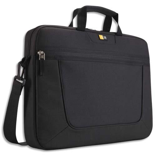 Sacoche classique PC portable de 15  16,3 pouces  compartiments - nylon - 44,3x 33,2x 5,5 cm - noir