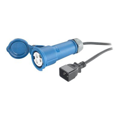 Apc , power cord, c20 to iec309 (16a), 2.5m