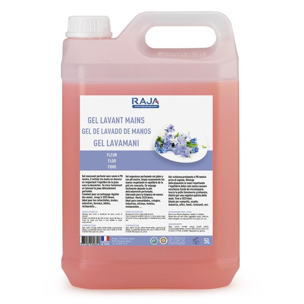 Crme lavante Raja pour les mains - parfum Fleur - Bidon 5L
