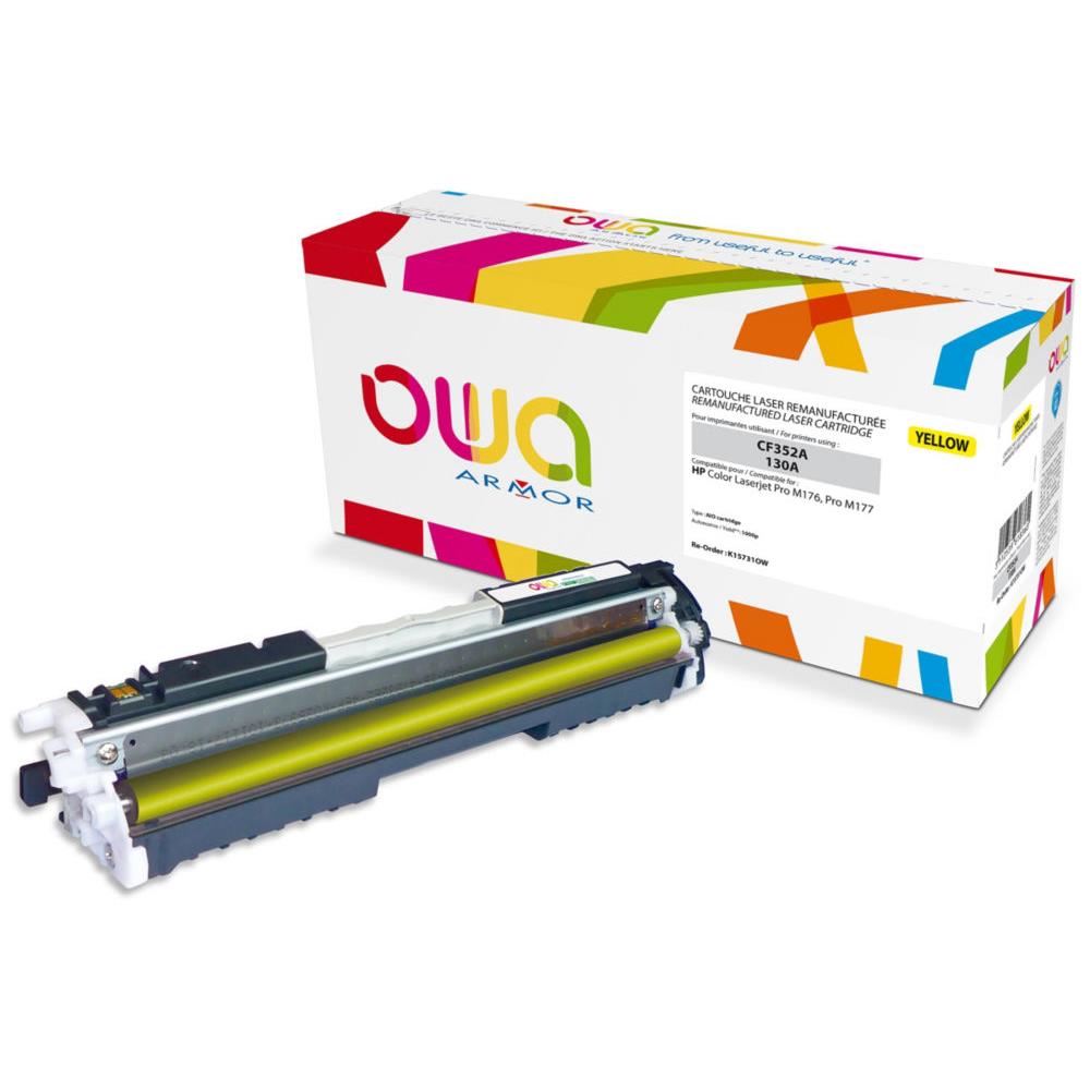 Cartouches de toner - Armor k15731ow cartouche de toner 1 pice(s) jaune