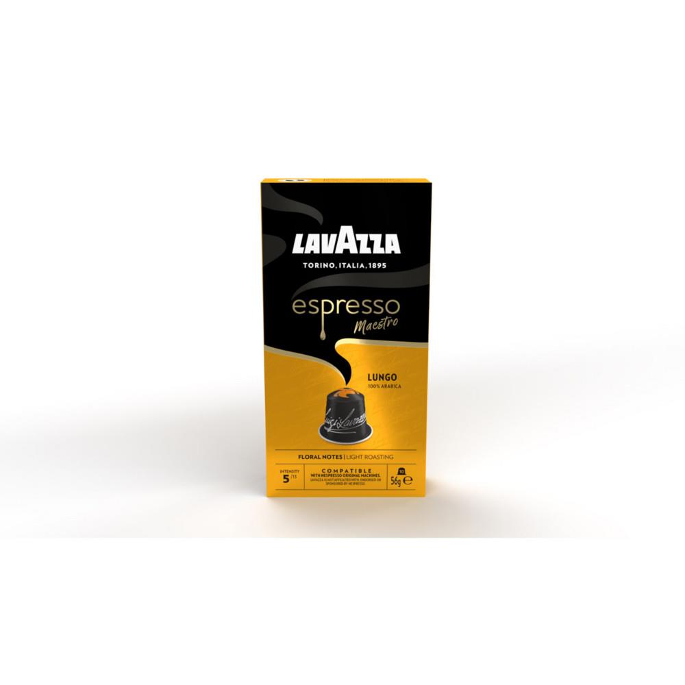 Bo�te de capsules Lavazza de caf� Espresso Lungo - Intensit� 5 - Bo�te de 10