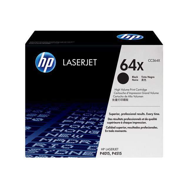 Cartouche laser HP 64X CC364X - noir - 24 000 pages