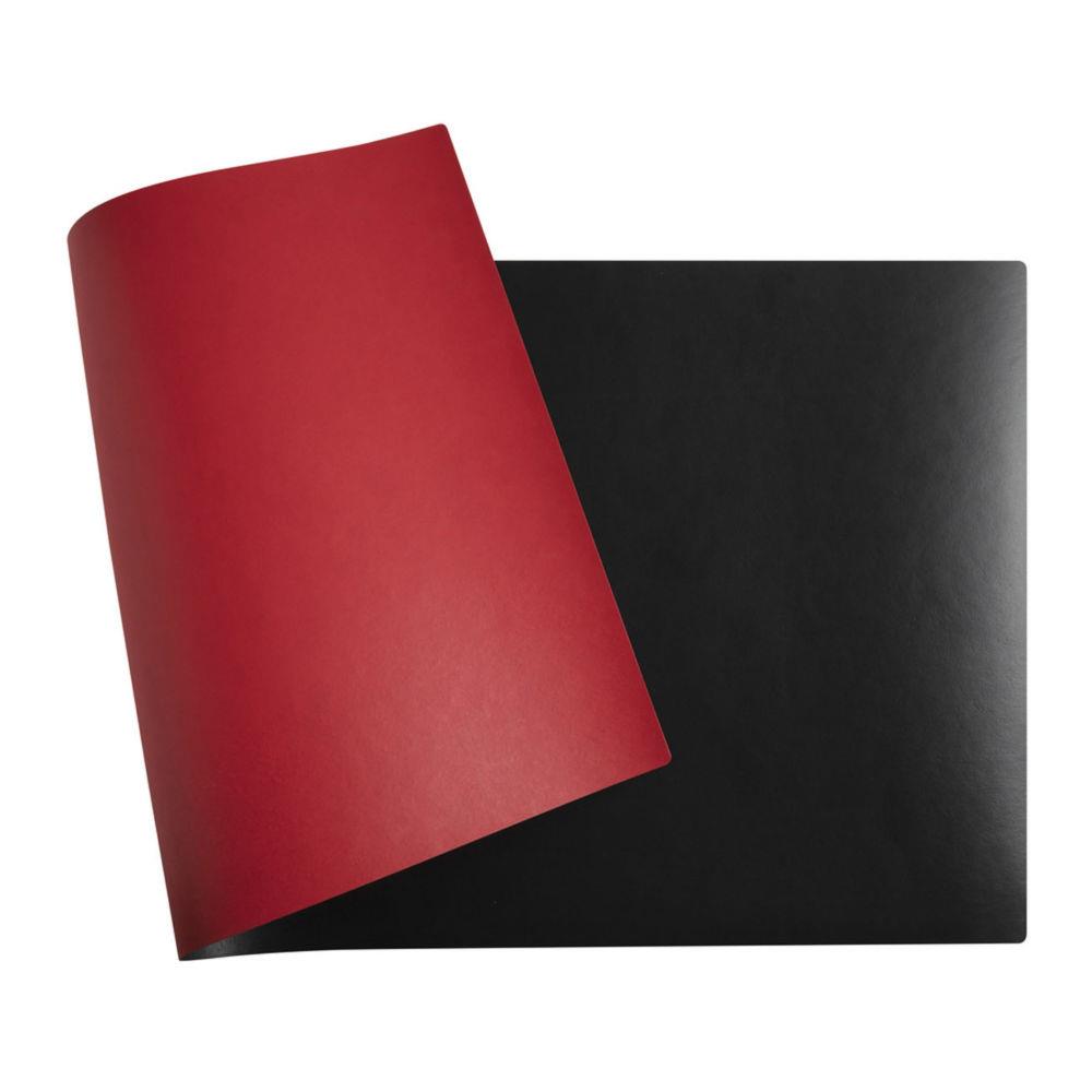 Sous-mains souple Exacompta 40 x 80cm - Noir / Rouge