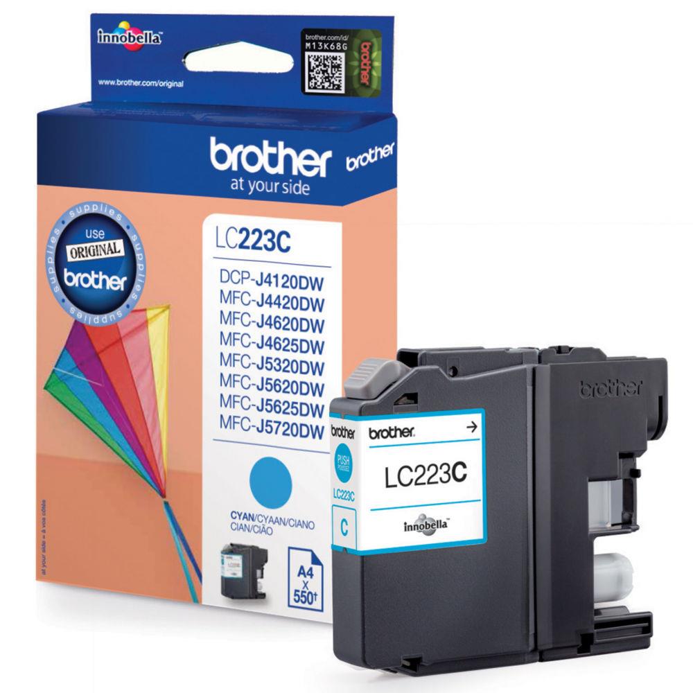 Cartouches pour imprimantes - Brother lc223c - cartouche d'encre originale - cyan