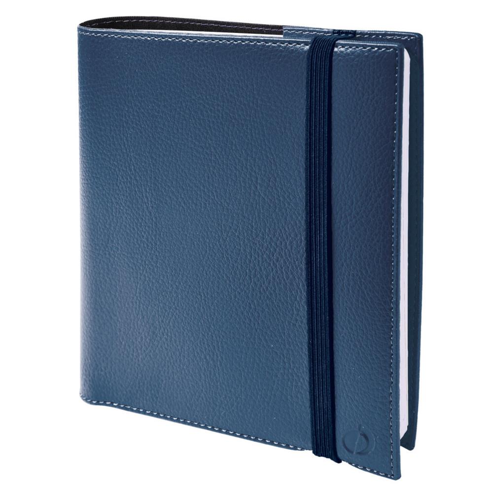 Agenda semainier Quo Vadis Time & Life Medium - 16 x 16 cm - bleu mtalis - dcembre  dcembre