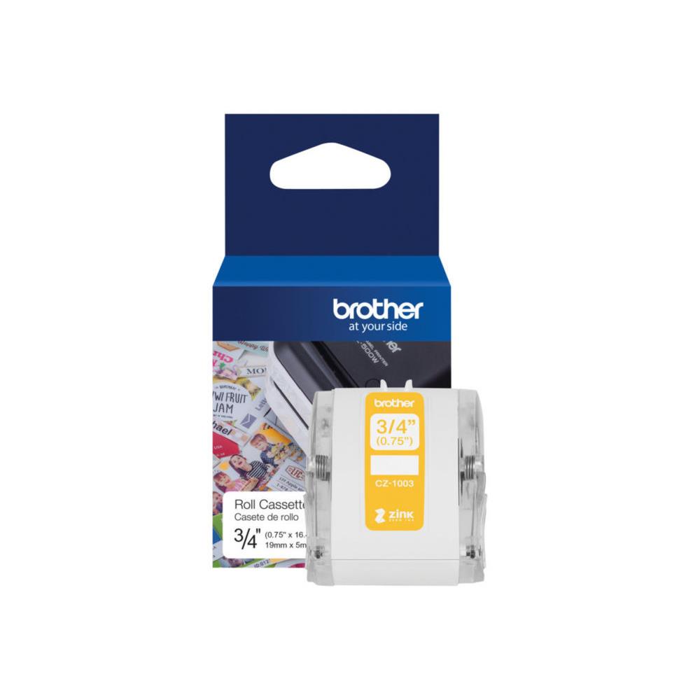Ruban d'tiquettes tout-en-couleur Brother CZ-1003 - 5 m x 19 mm