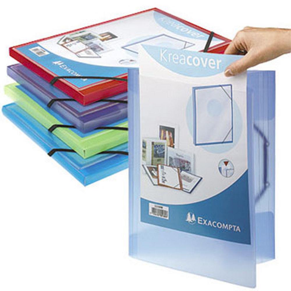 Chemise personnalisable Exacompta Kreacover - polypropylne 5/10e - coloris assortis