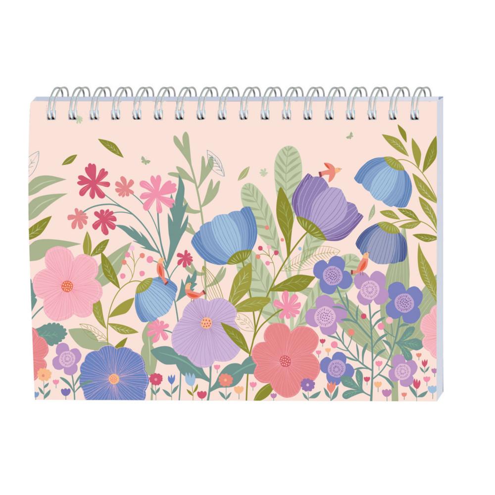 Planner hebdomadaire Exacompta Mini Labo 21 x 15 cm - 1 semaine par page - Non mill�sim� - Spiral�