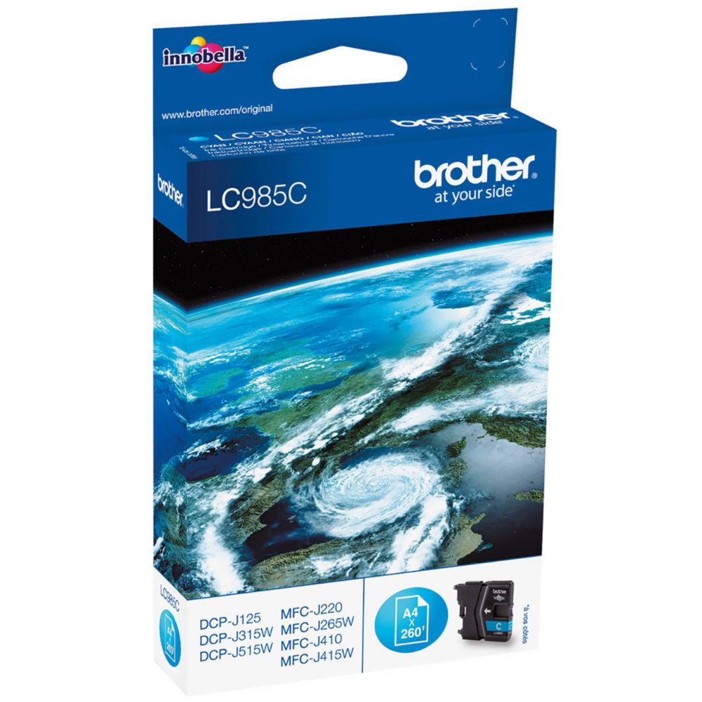Cartouches pour imprimantes - Brother lc985c - cartouche d'encre originale - cyan