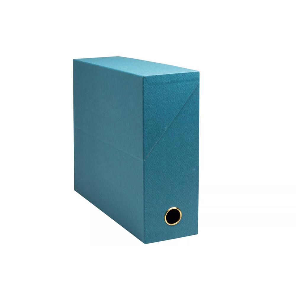 Bote de classement Exacompta OfficeByMe en carton - Dos  90mm - Bleu