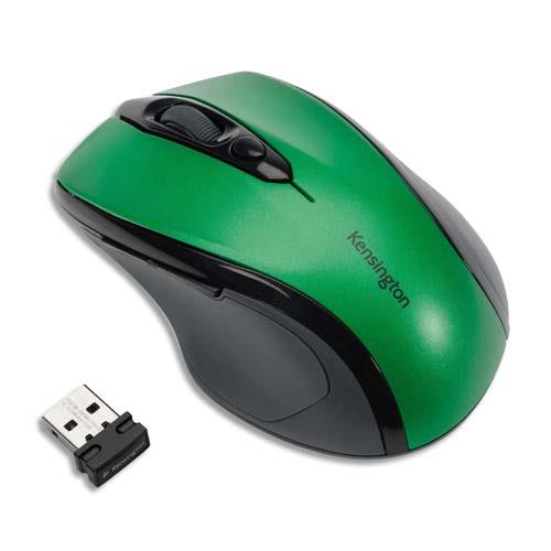 Kensington souris sans fil taille moyenne pro fit - vert meraude