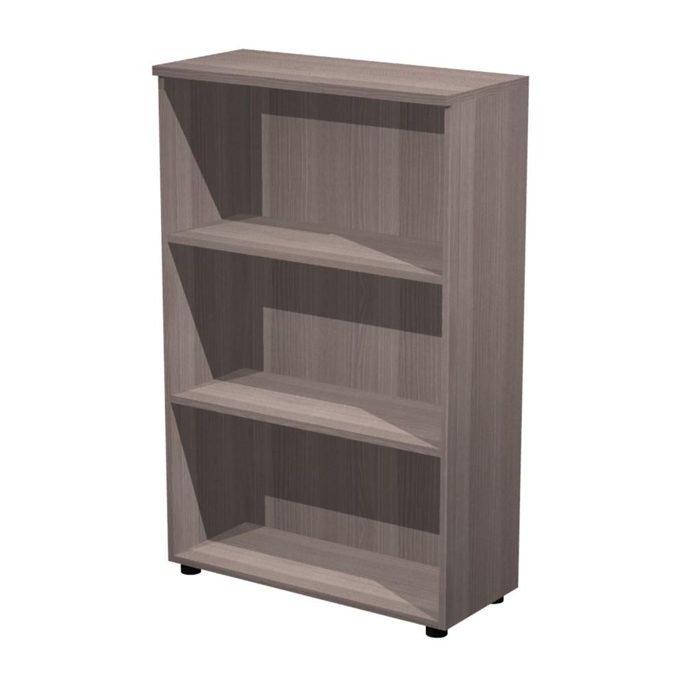 Meuble mi-hauteur Pulse m�tal - sans portes - cendre