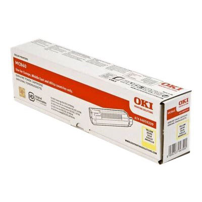 Cartouches de toner - Oki 44059209 cartouche de toner 1 pice(s) original jaune