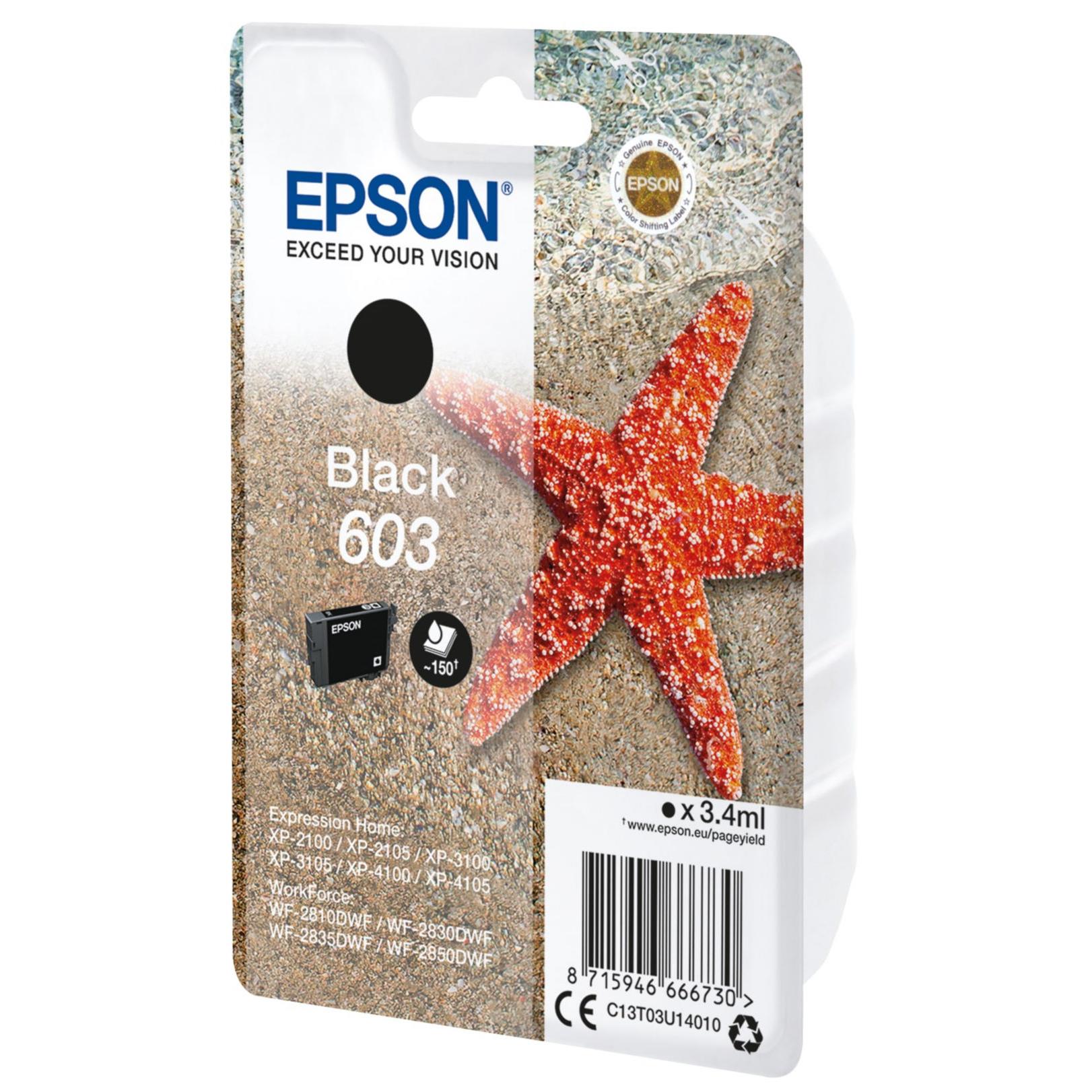 Cartouches pour imprimantes - Epson singlepack black 603 ink