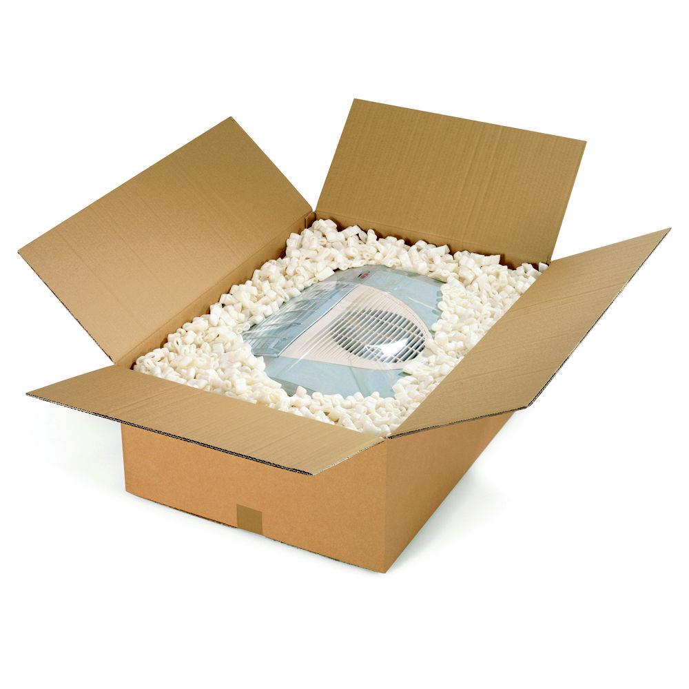 Caisse amricaine RAJA carton double cannelure - L.int. 60 x l.40 x h.30 cm - Kraft brun - Lot de 10
