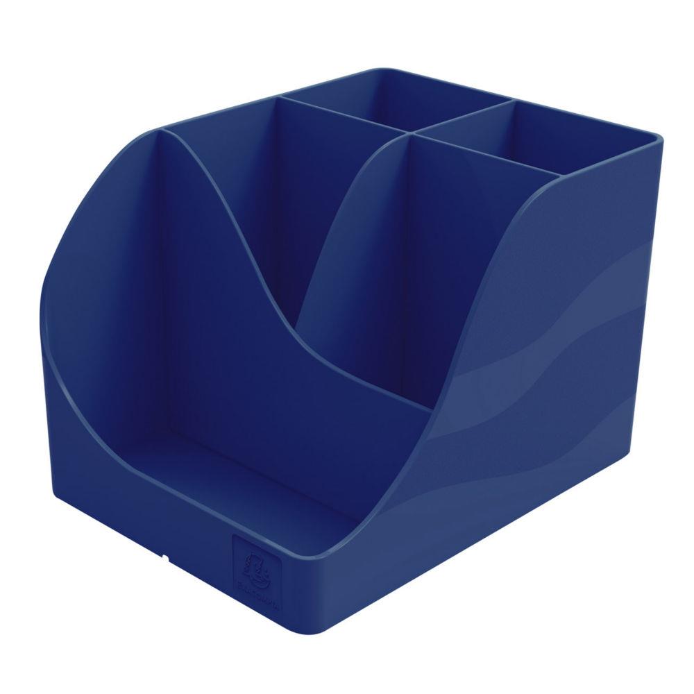 Pot  crayons CEP Pen-Wave Bee Blue 5compartiments - Bleu marine