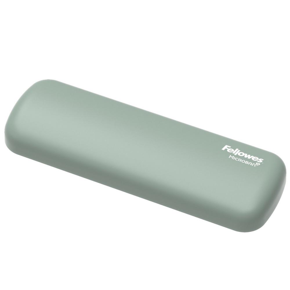 Repose-poignet Breyta Fellowes pour souris - Coussin antibact�rien en silicone doux - L. 18 x P. 6 cm - Vert
