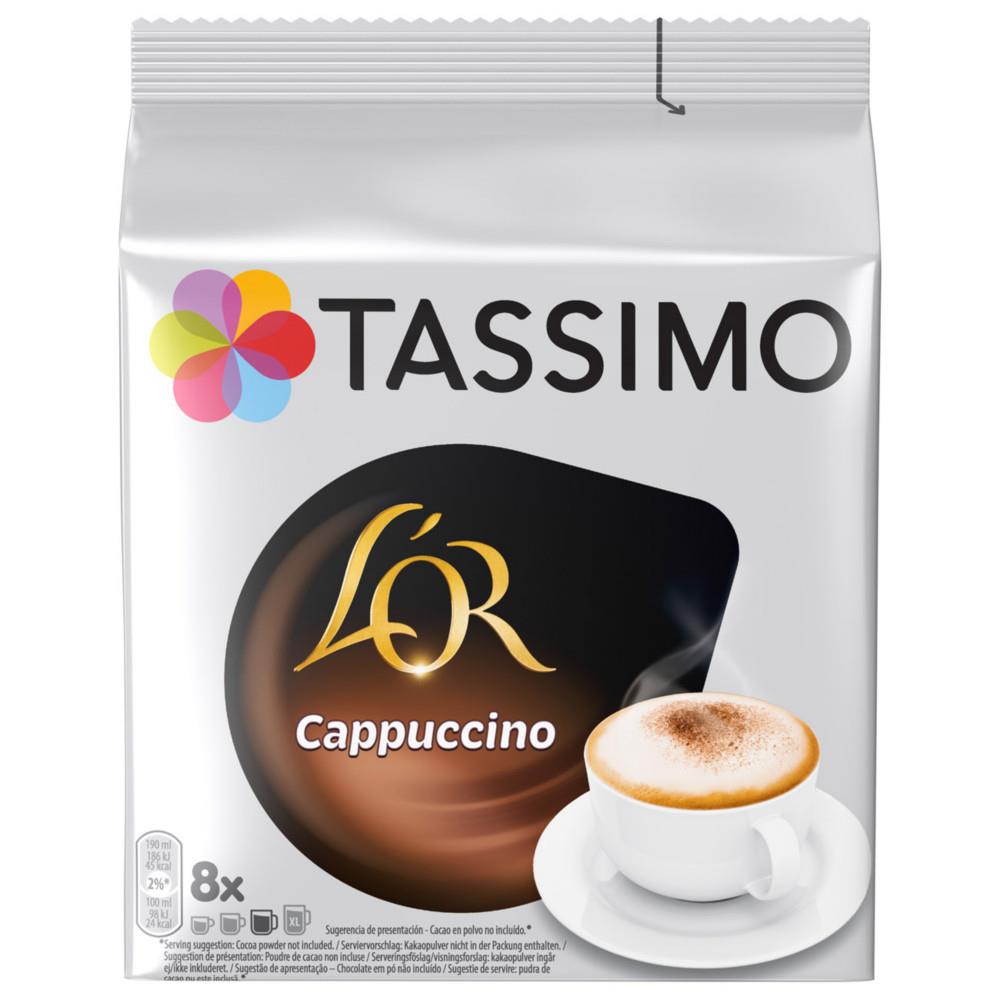 Caf Tassimo L'Or Cappuccino - sachet de 8 doses