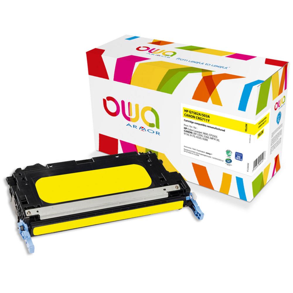 Cartouches de toner - Armor k12260ow cartouche de toner 1 pice(s) jaune