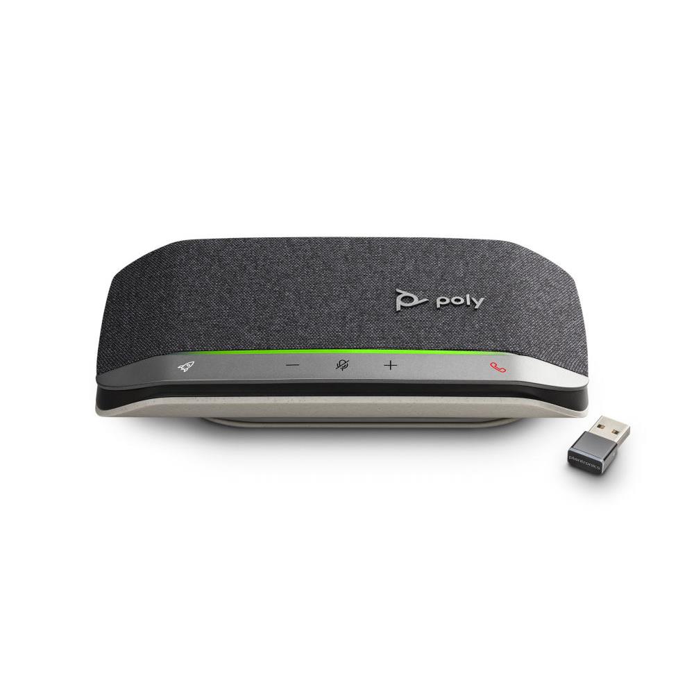 Micro et haut-parleur usb bluetooth pour audio confrence Poly Sync 20 + - noir