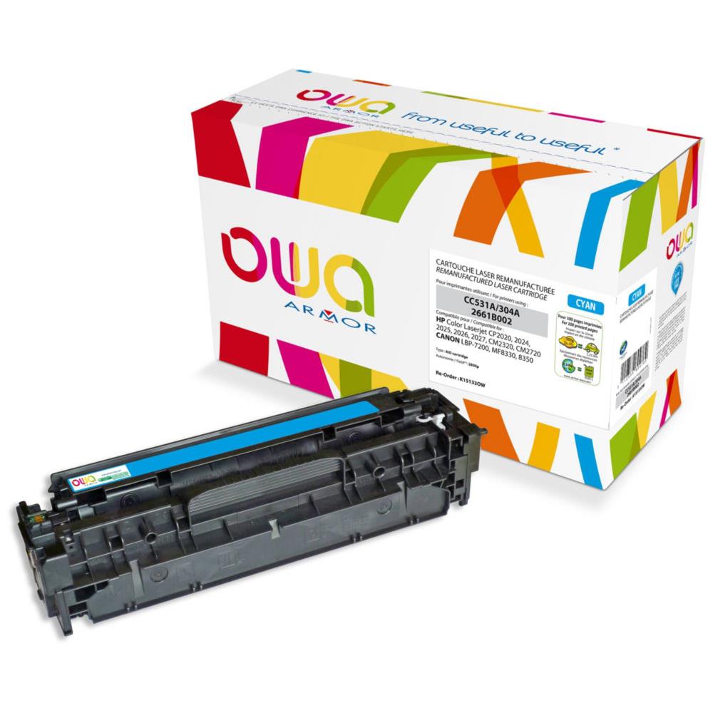 Cartouches de toner - Armor k15133ow cartouche de toner 1 pice(s) cyan