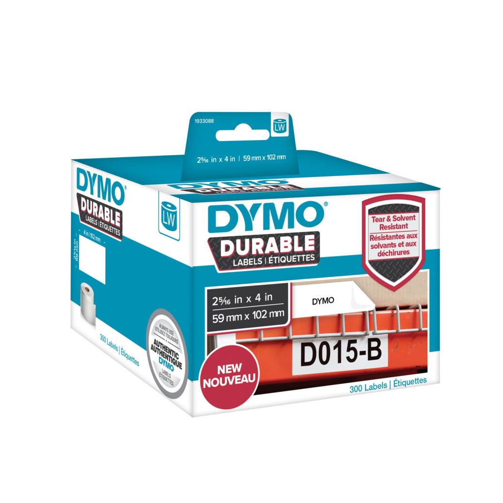 tiquettes rsistantes LW 59 mm x 102 mm - rf Dymo 1933088 - 1 rouleau de 300 tiquettes - rouleau 300 units
