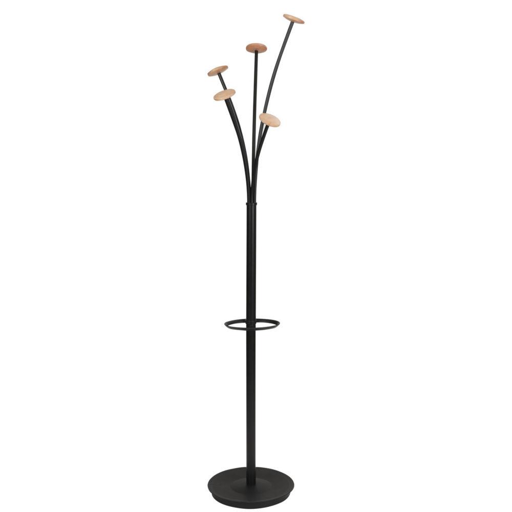Portemanteau Alba Festival 5 patres - Noir bois