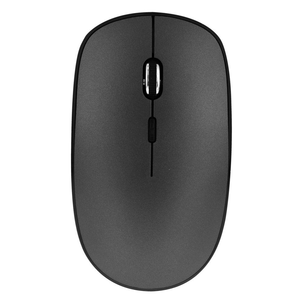 Souris sans fil rechargeable silencieuse TNB Rubby - USB - Noire