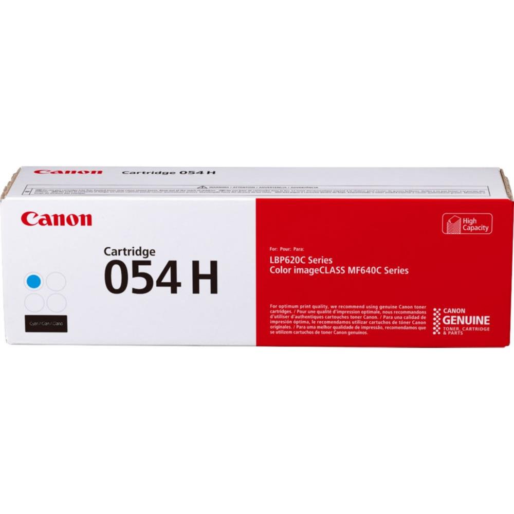 Cartouches de toner - Canon cartouche de toner haut rendement 054 h, cyan