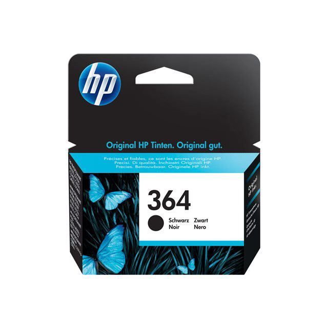 Cartouches pour imprimantes - Hp 364 cartouche d'encre noir authentique