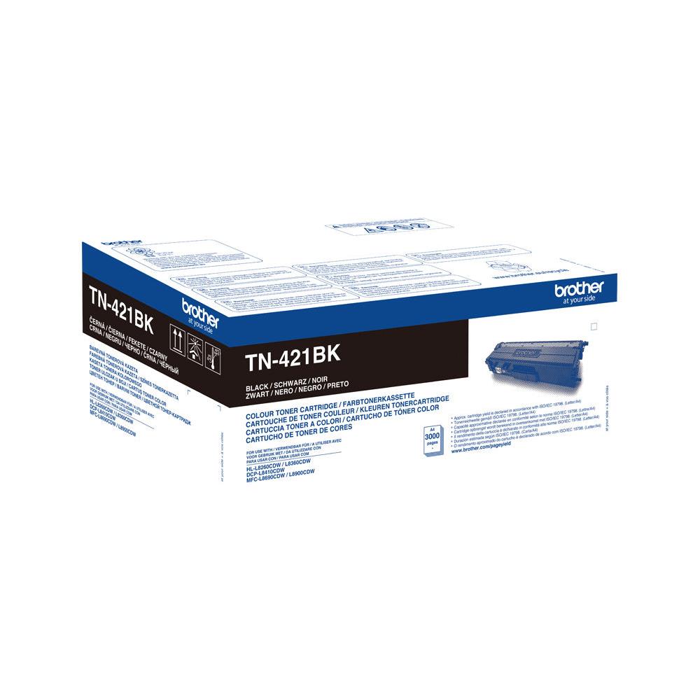 Cartouches de toner - Brother tn-421bk - cartouche de toner originale - noir