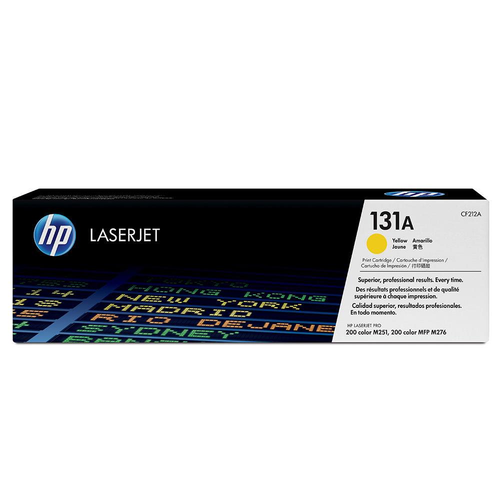 Cartouches de toner - Hp 131a toner laserjet jaune authentique