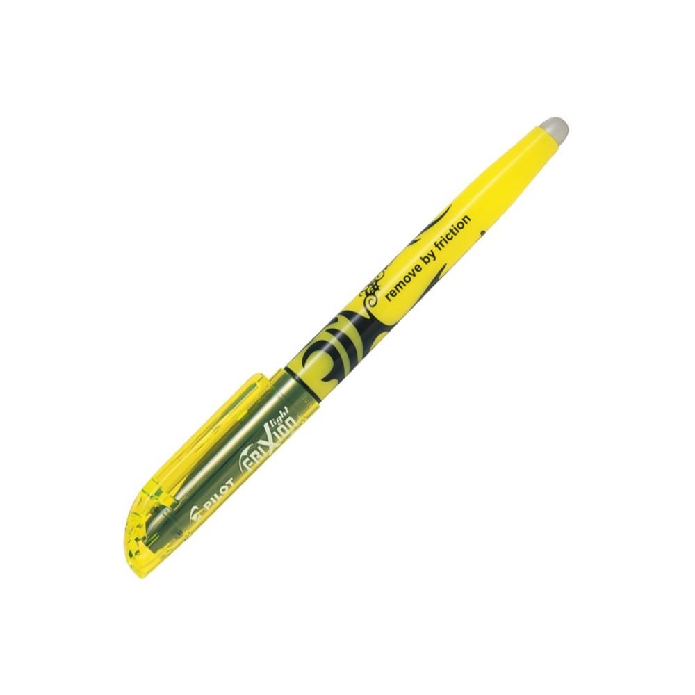 Surligneur Pilot Frixion Light - pointe biseaute 3,8 mm - jaune