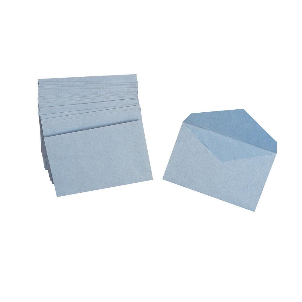 Enveloppe papier La Couronne - 90 x 140 mm - 70 g/m bande auto-adhsive - bleu - paquet 1000 units