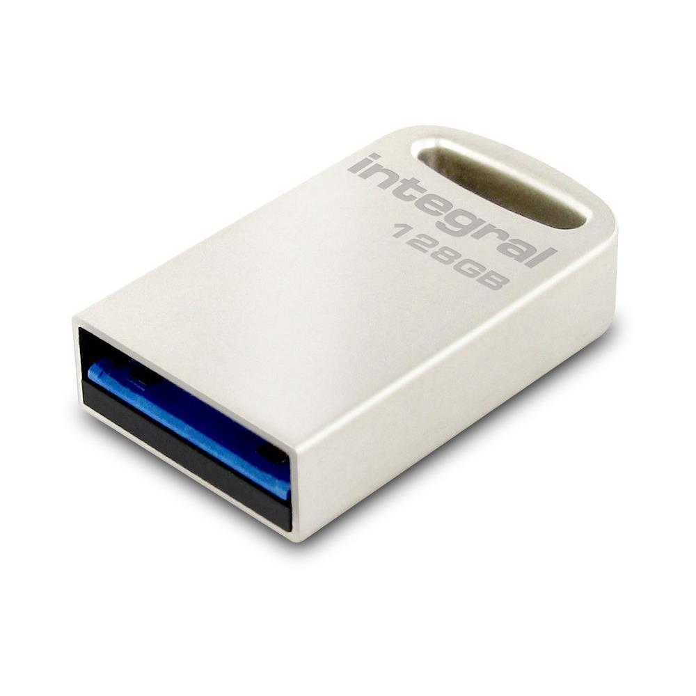 Integral infd128gbfus3.0 lecteur usb flash 128 go usb type-a 3.2 gen 1 (3.1 gen 1) argent