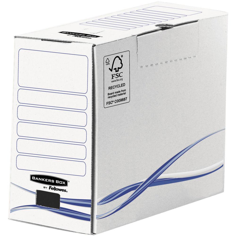 Bote d'archives Bankers Box Basic - Format A4+ -Dos de 15 cm