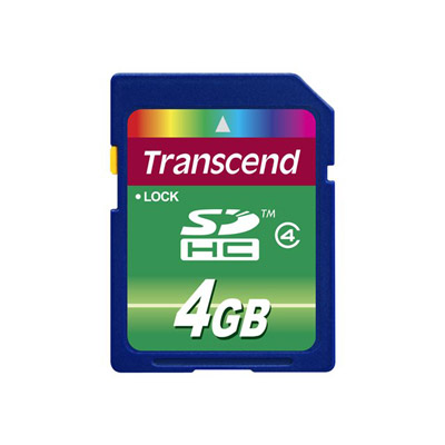 Transcend ts4gsdhc4 mmoire flash 4 go sdhc