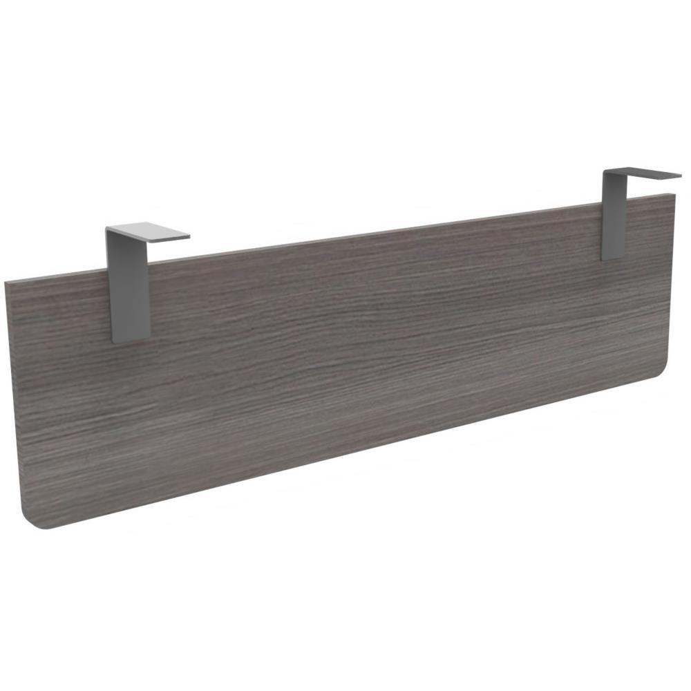 Voile de fond Triomphe , E-Link m�lamin� C�dre - Pour bureau L 140 cm fixation aluminium